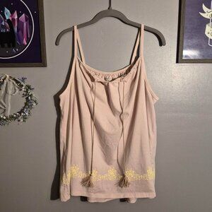Tan Totoro Tank Top